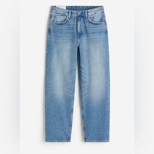 28X32 H&M Light Blue Loose Amole Jeans